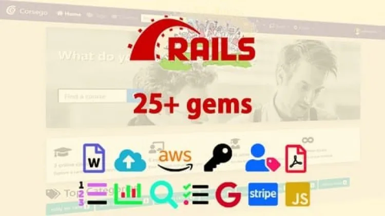 Ruby on Rails 6: Learn 25+ gems and build a Startup MVP 2022