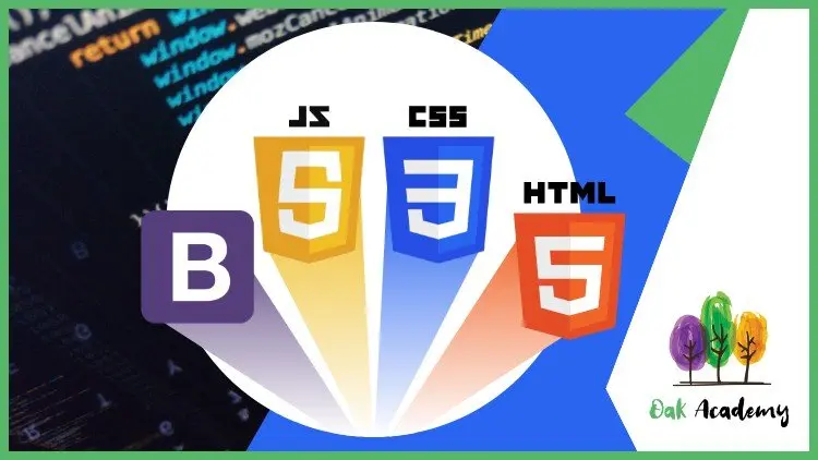 Front End Web Development with Javascript HTML CSS Bootstrap