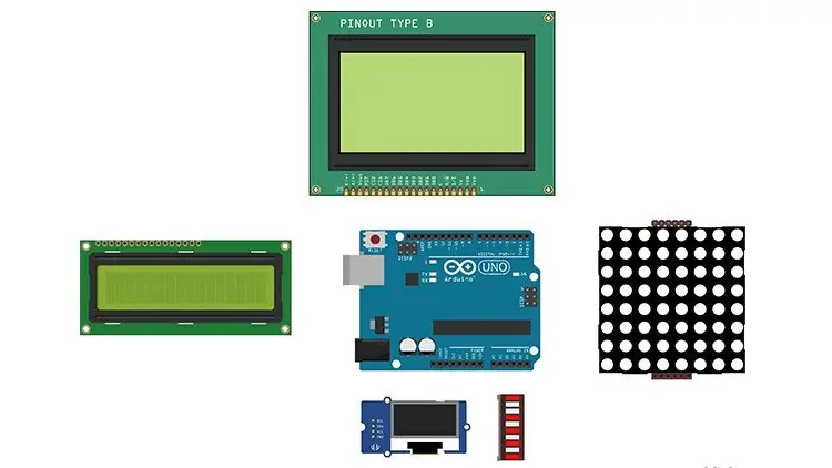 Arduino Uno and Visual Displays Bootcamp