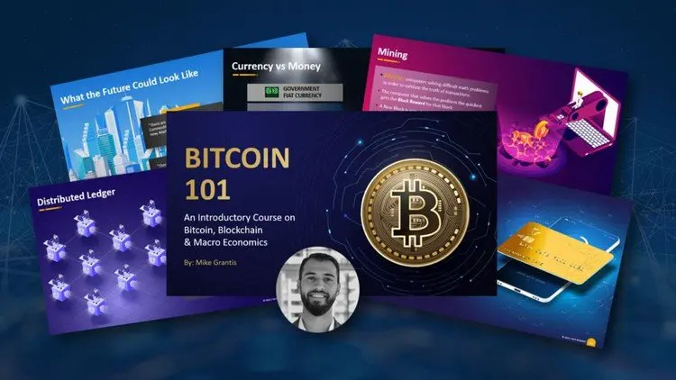 Bitcoin 101 - Complete Intro to Bitcoin, Blockchain & Crypto