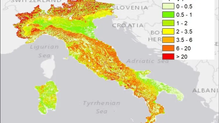 Soil erosion spatial modeling with RUSLE in ArcGIS software