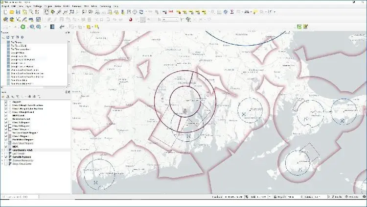 GIS for Drone Pilots using QGIS (w/ Airspace Data Template)