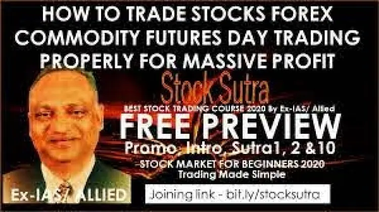 Simple Stock/Financial Trading StockSutraByEx-IAS/Allied2022