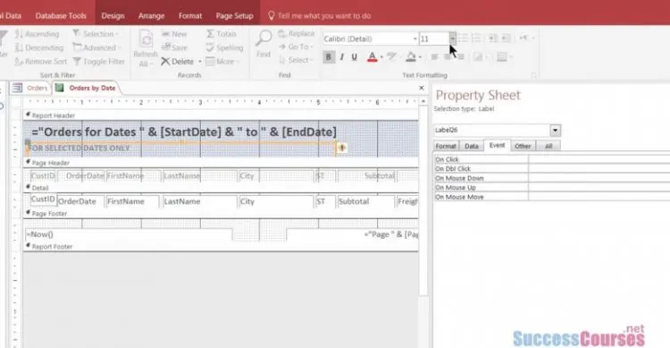 Microsoft Access VBA, Design and Advanced Methods Workshop 5