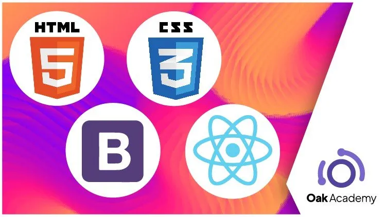 Full Stack Web Development HTML, CSS, Bootstrap and React JS