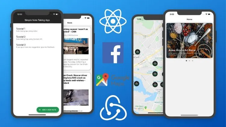 A Complete React Native Course - Redux - Context API - 2020