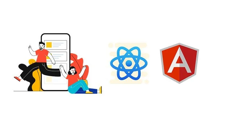 Learn React & Angular Step by Step: Building Projects (2023)