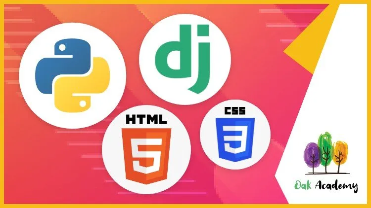 HTML, CSS & Python Django Full Stack for Web Development